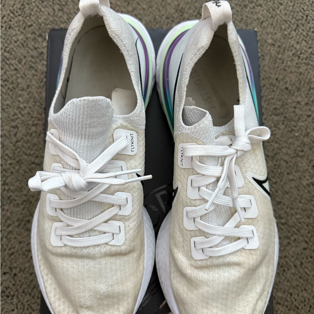 Nike React Infinity Run - Sneakers With Purple An… - image 2